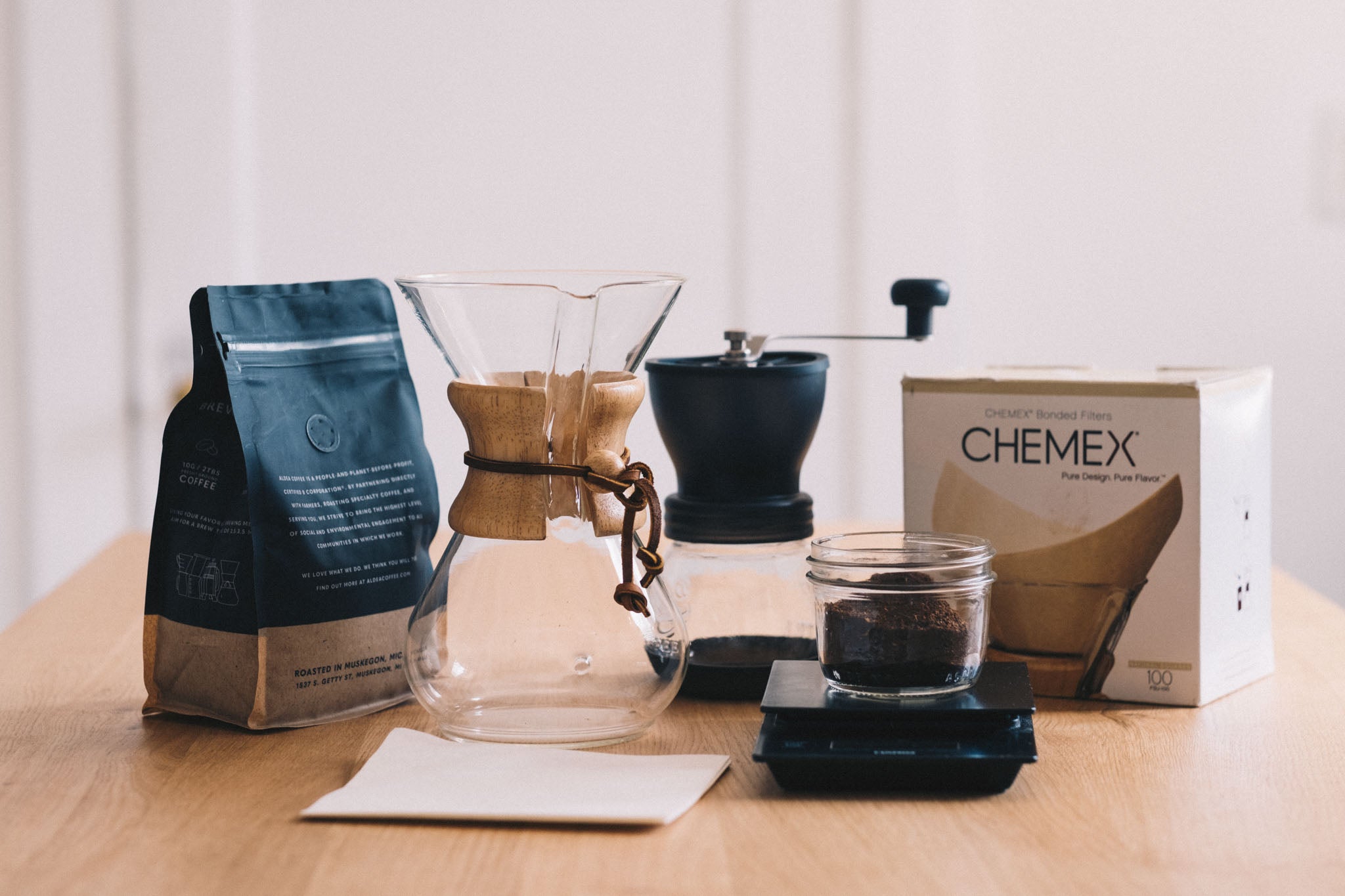 The Chemex – commonly coffee