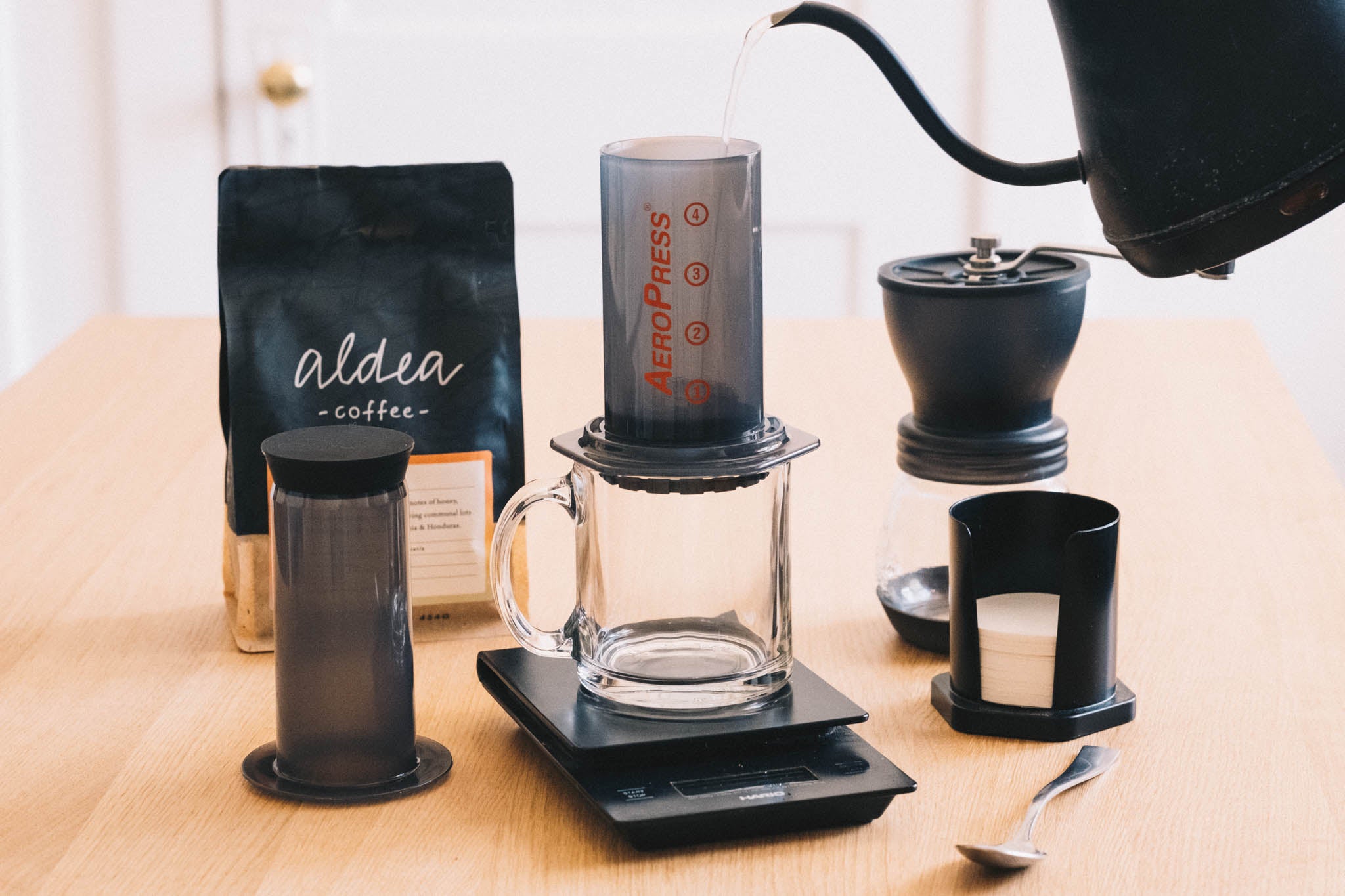 Aeropress brewing best sale